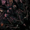 Stella Scarf , Dance Macabre, Skeletons, Detail